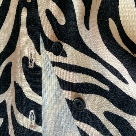 NWT Josephine Chaus Zebra Sweater - Picture 6 of 8